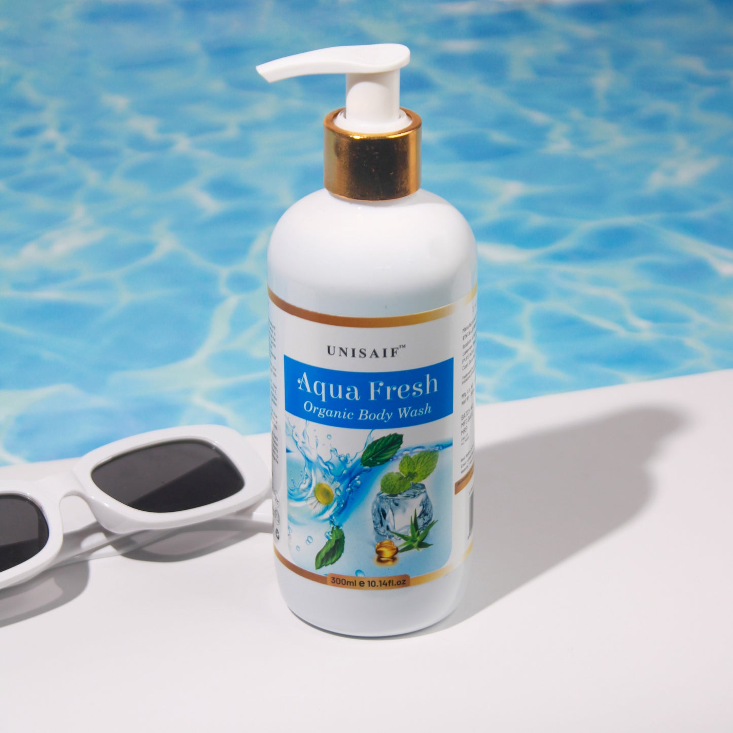 Aqua Organic Body Wash (300ml) | Sulphate & Paraben Free| Skin Friendly| Nourishing