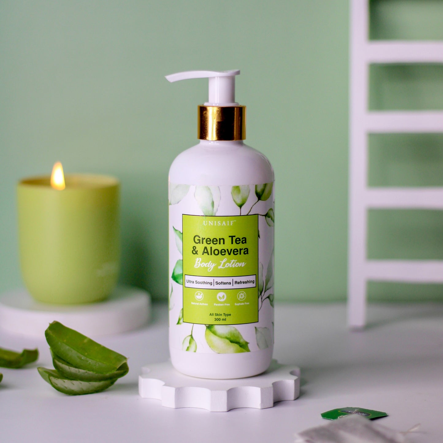 Green Tea & Aloevera Body Lotion 300ml