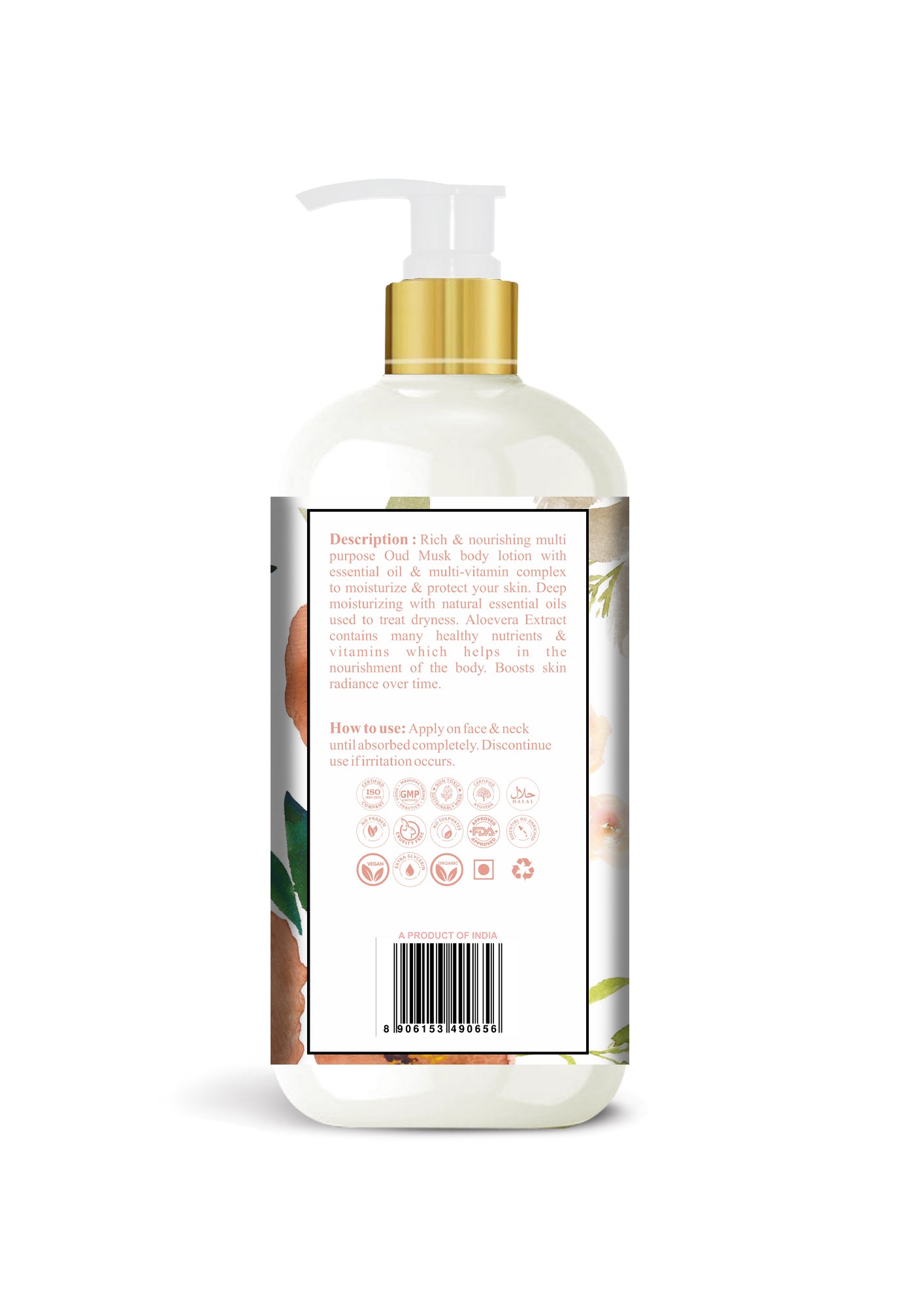 Oud Musk Body Lotion 300ml