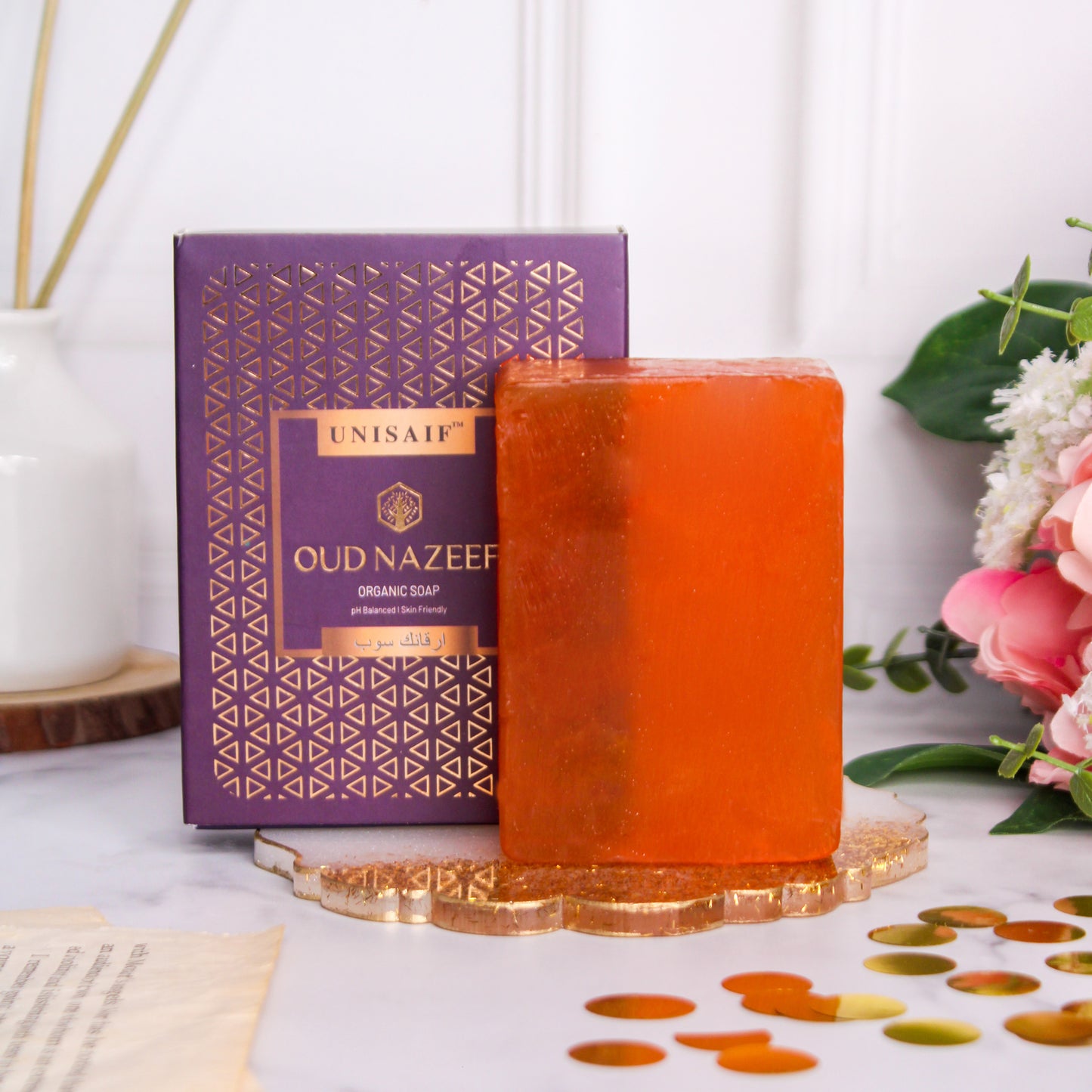 Oud Nazeef Organic Soap 125g