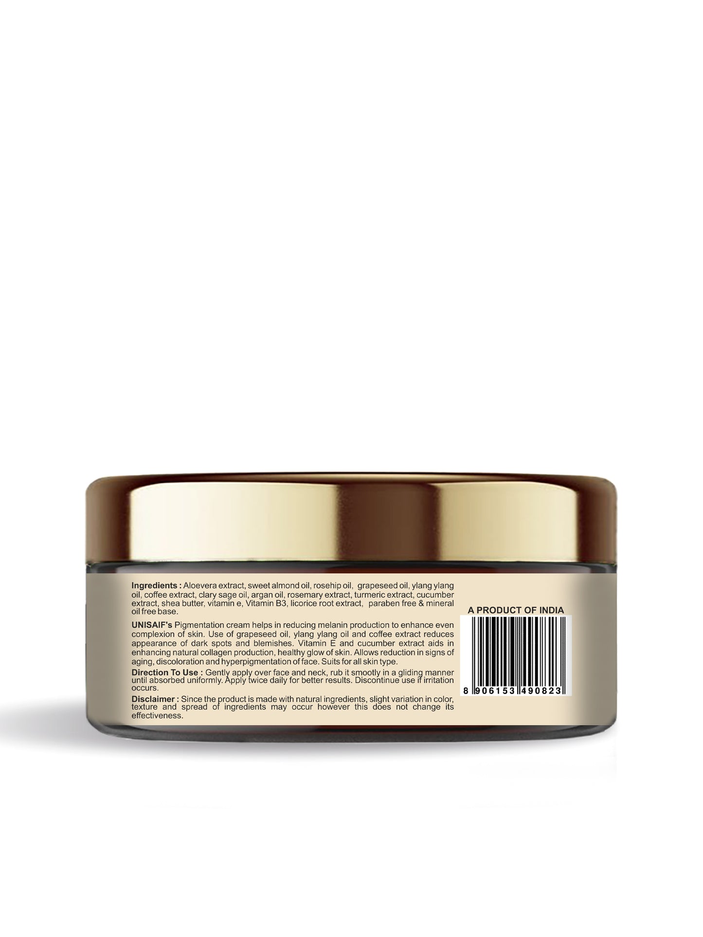 Pigmentation Organic Cream (50g) with Lemon Oil|Pigmentation| Darkness| Dullness| Dark Spots