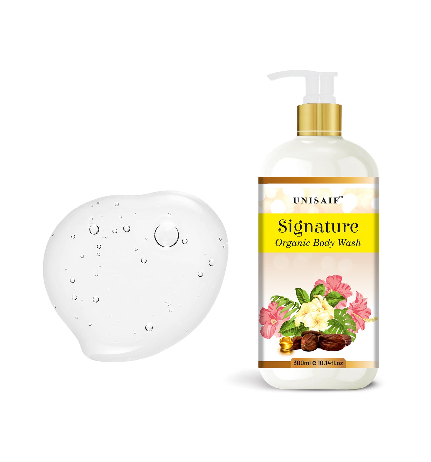 Signature Organic Body Wash (300ml) | Sulphate & Paraben Free| Skin Friendly| Nourishing