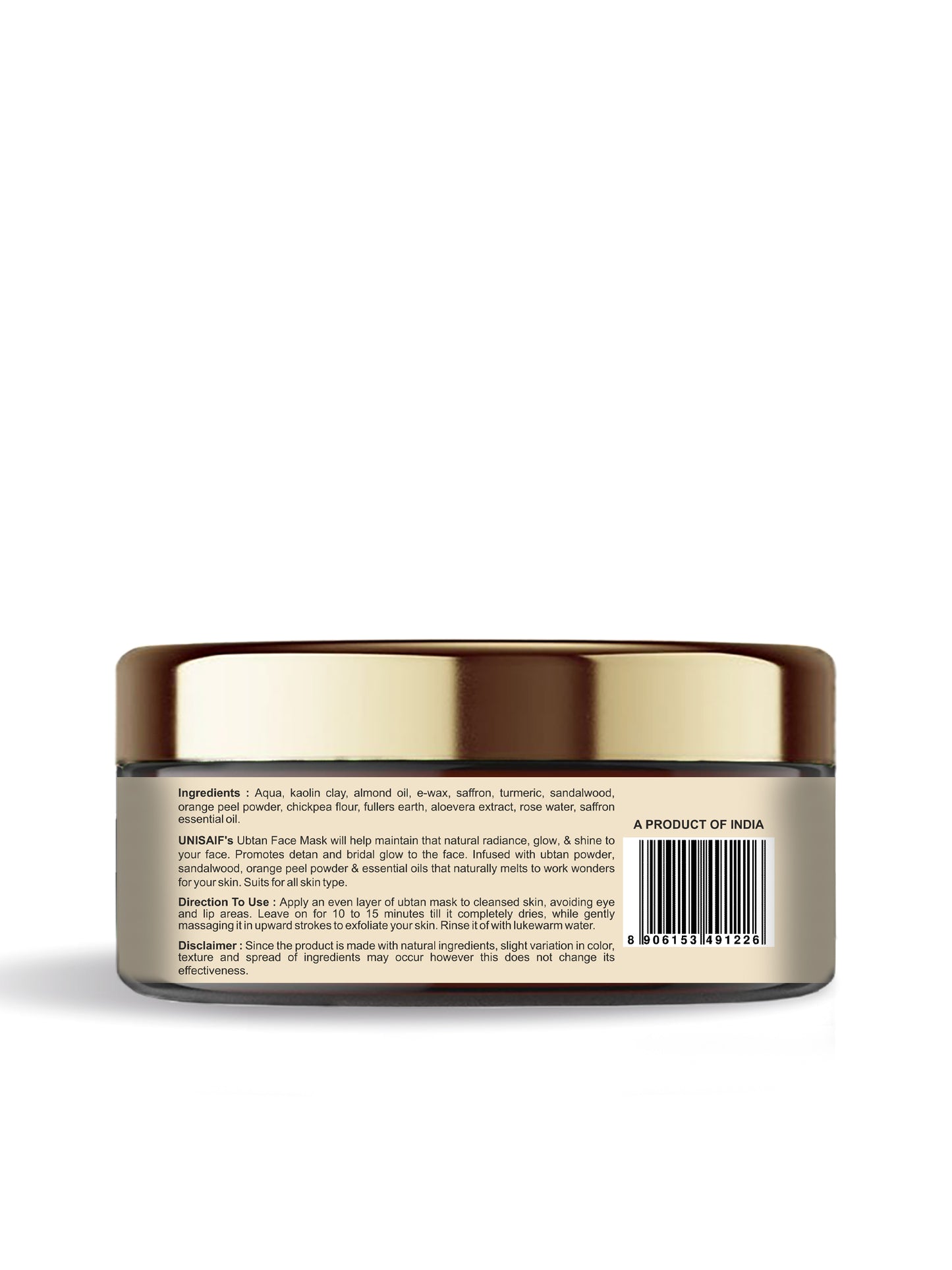Ubtan Organic Face Mask (50g)