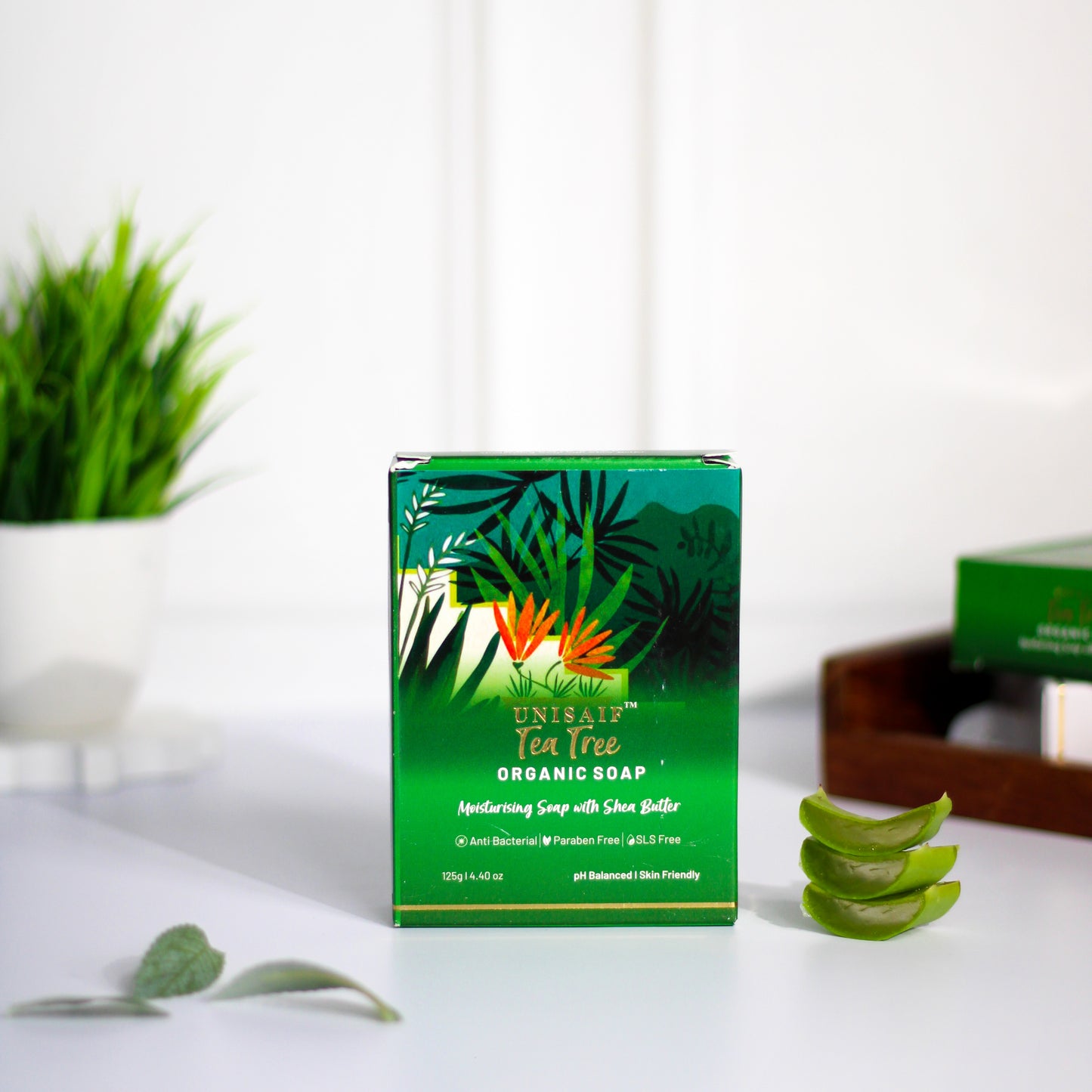 Tea Tree Organic Soap each (Pack of 2)