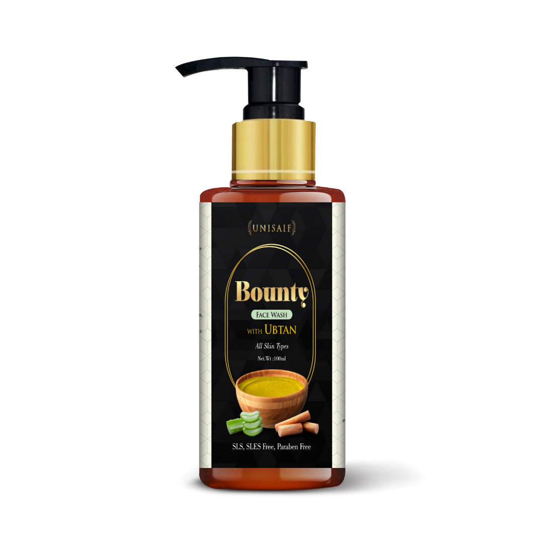 Bounty (Ubtan) Organic Facewash (100ml) |Lightens Skin| Removes Tan| Radiance & Glow| Uneven Complexion