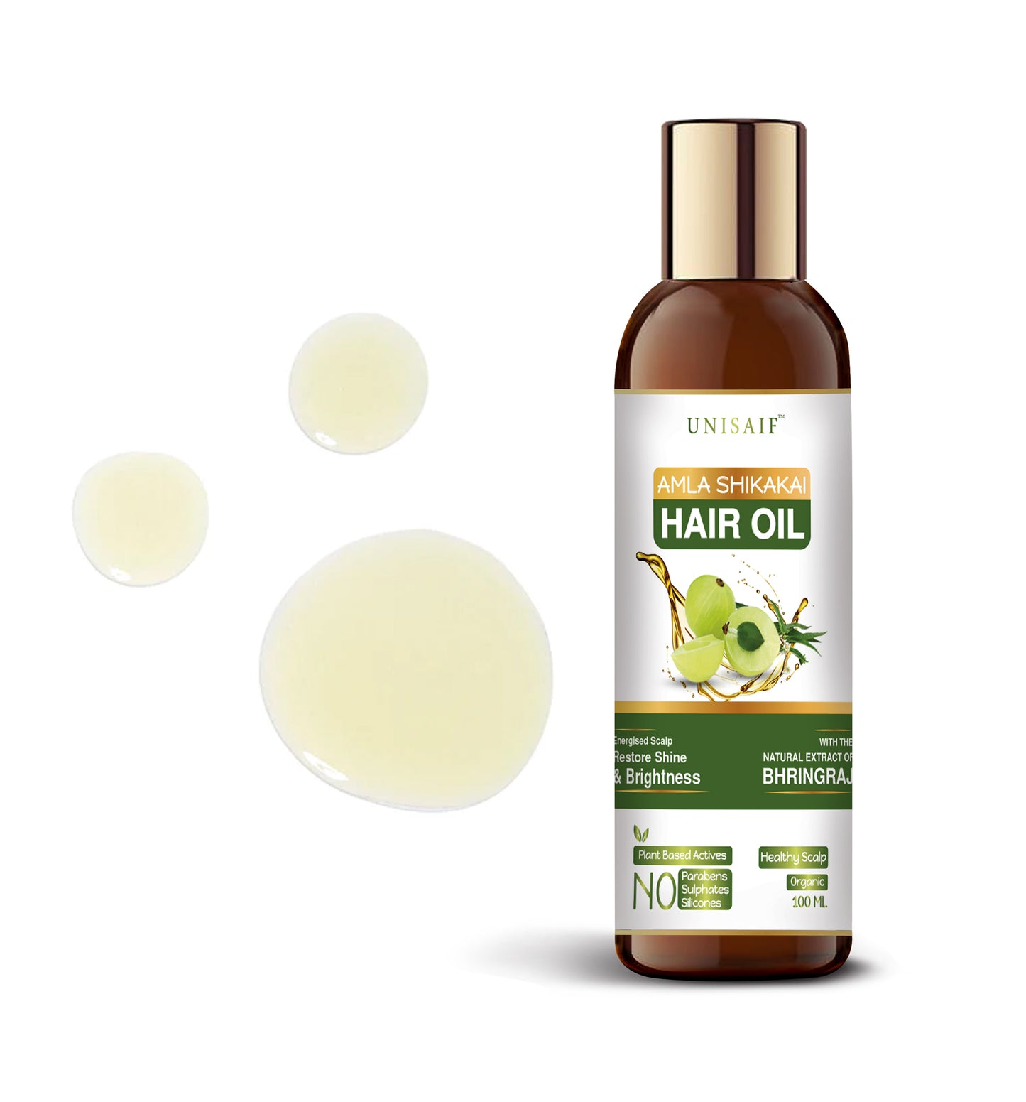 Amla Shikakai with Brahmi Hair Oil 100ml