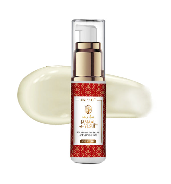 JAMAAL-e-YUSUF™️ Organic Cream (50g) With SPF 30+ For Advanced Vibrant & Glowing Skin