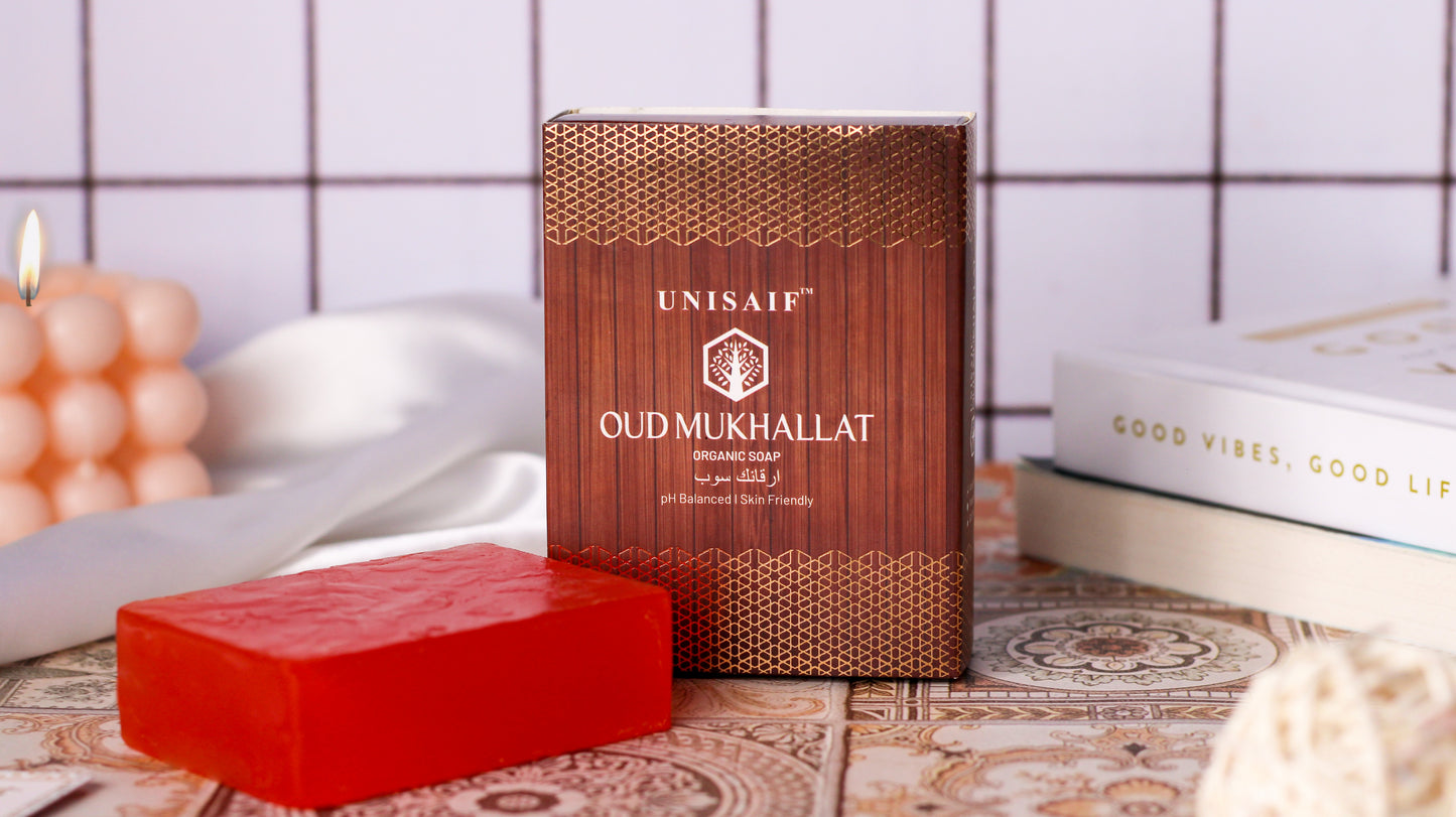 Oud Mukhallat Organic Soap 125g