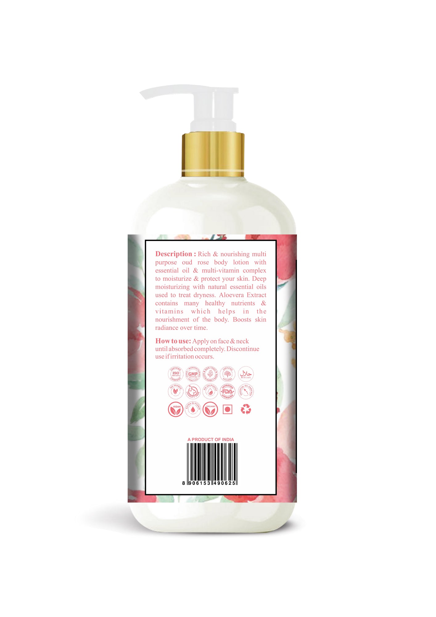 Oud Rose Body Lotion 300ml