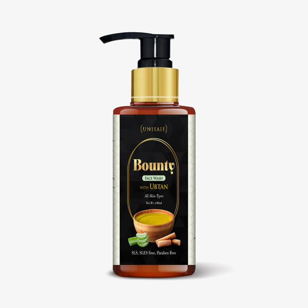 Bounty (Ubtan) Organic Facewash (100ml) |Lightens Skin| Removes Tan| Radiance & Glow| Uneven Complexion