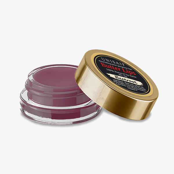 Beetroot Organic Butter Lip Balm (8g) Gorgeous Lips | 100% Natural | Mineral Oil Free