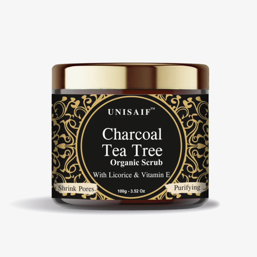 Charcoal Tea Tree Scrub 100g