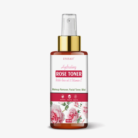 Rose Hydrating Toner/ Facial Mist (100ml) With Rose Oil | Unclog pores| Makeup Removal