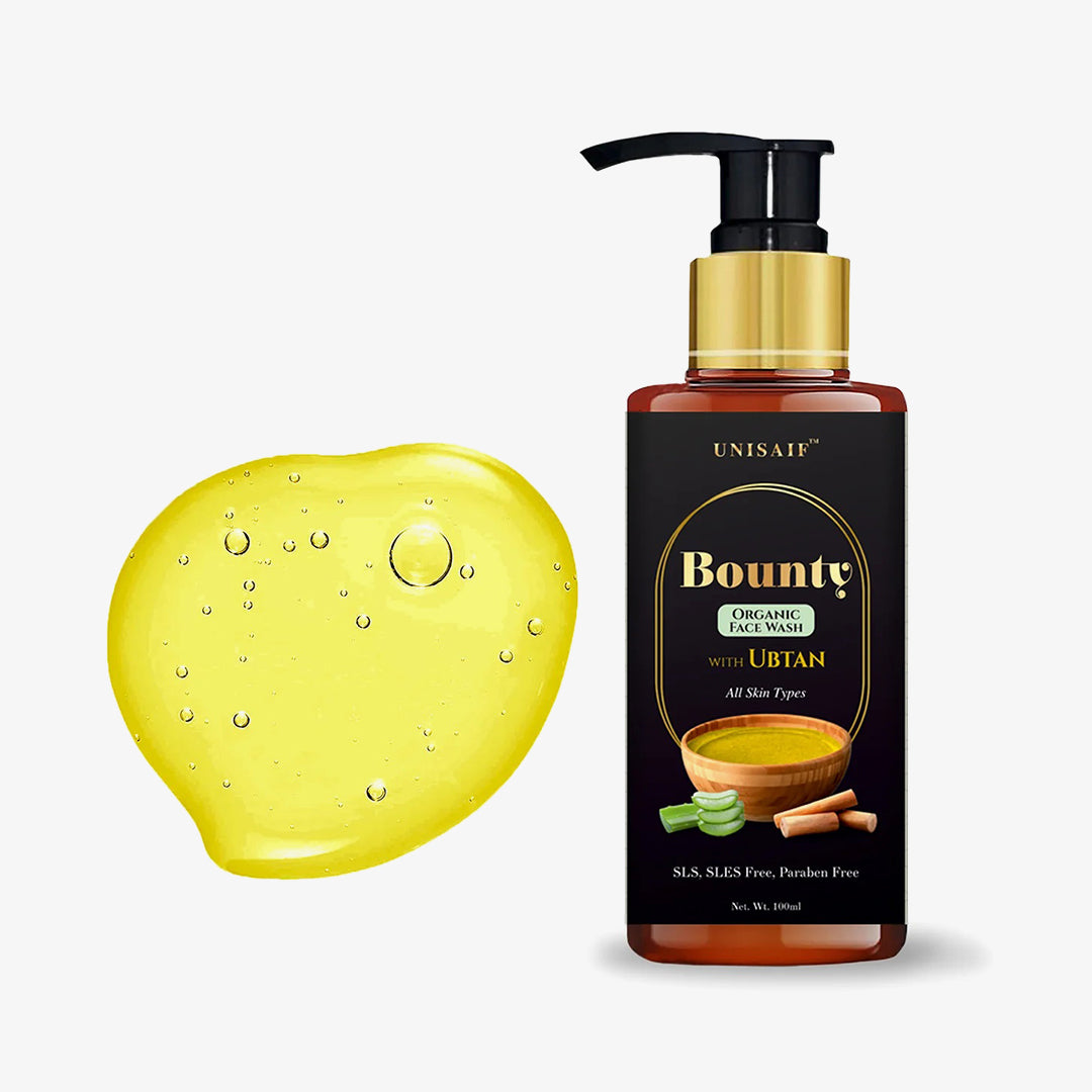 Bounty (Ubtan) Organic Facewash (100ml) |Lightens Skin| Removes Tan| Radiance & Glow| Uneven Complexion