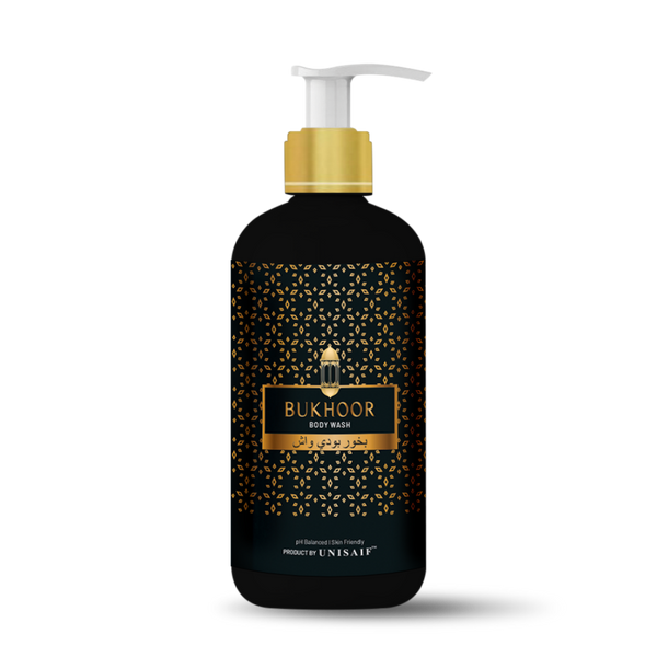 Bukhoor Arabian Luxury Organic Body wash (300ml) | Sulphate & Paraben Free| Skin Friendly| Nourishing