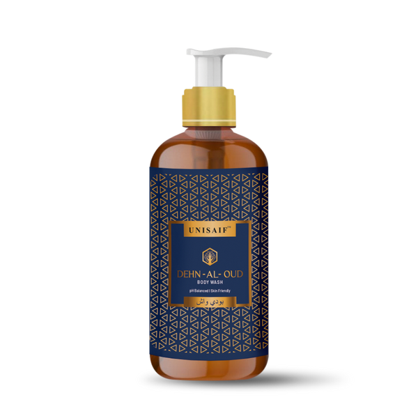 Dehn-al-Oud Arabian Luxury Organic Body wash (300ml) | Sulphate & Paraben Free| Skin Friendly| Nourishing