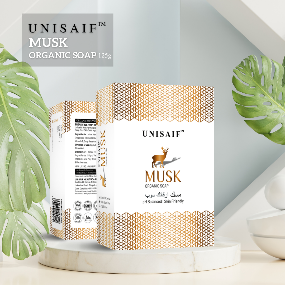 Musk Organic Soap 125g