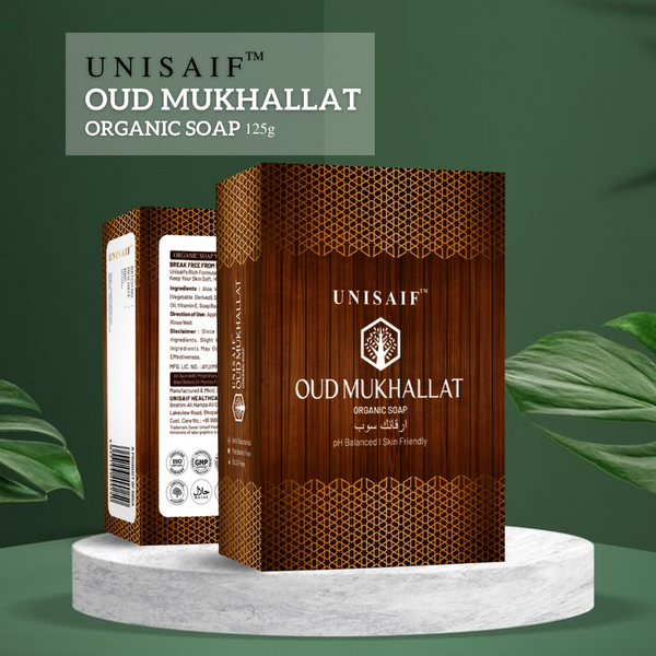 Oud Mukhallat Organic Soap 125g