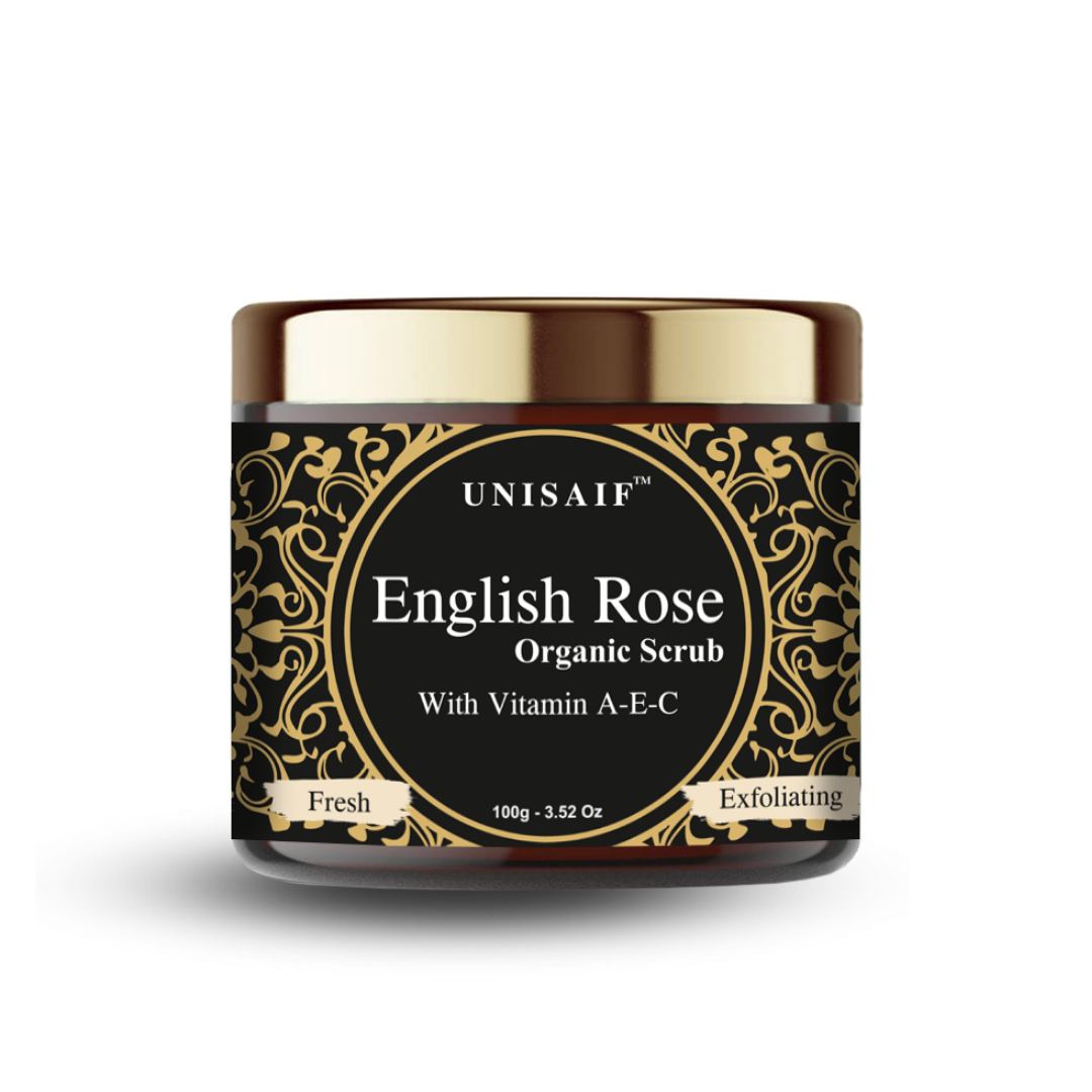 English Rose Organic Scrub (100g)
