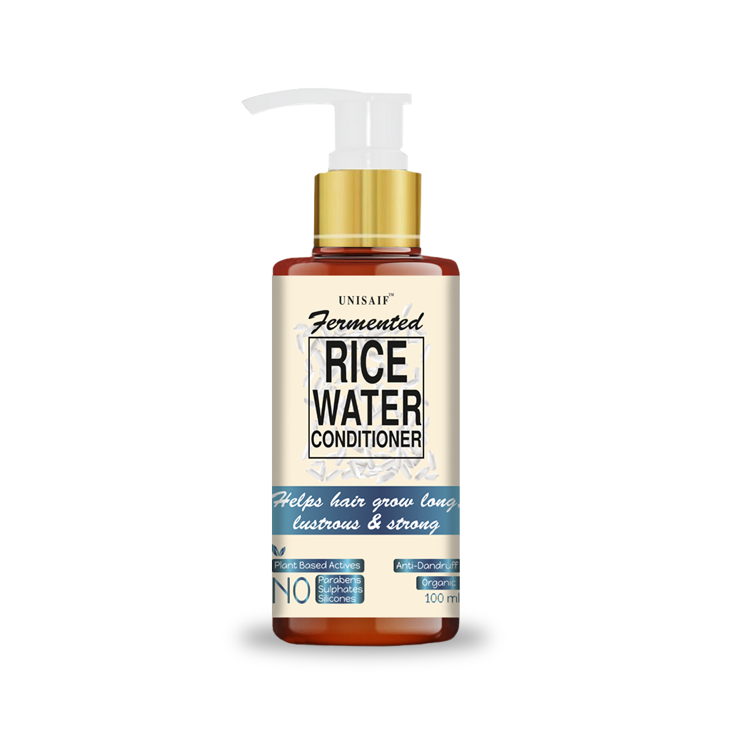 Fermented Rice Water Conditioner (100ml) Improves Shine & Texture | NO SULPHATE| NO PARABEN| NO SILICON