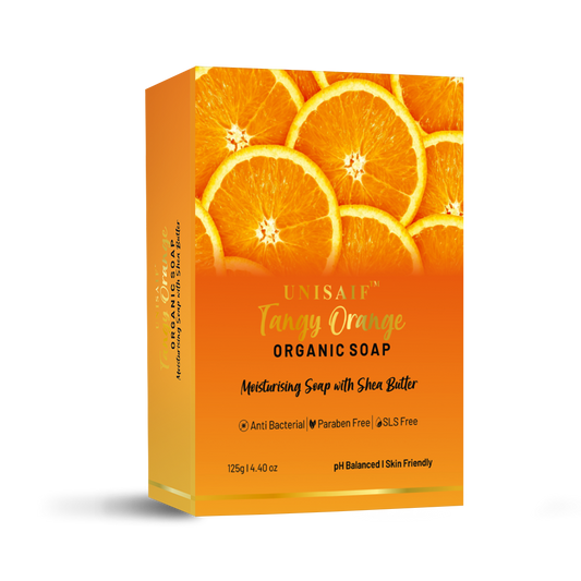 Tangy Orange Organic Soap 125g