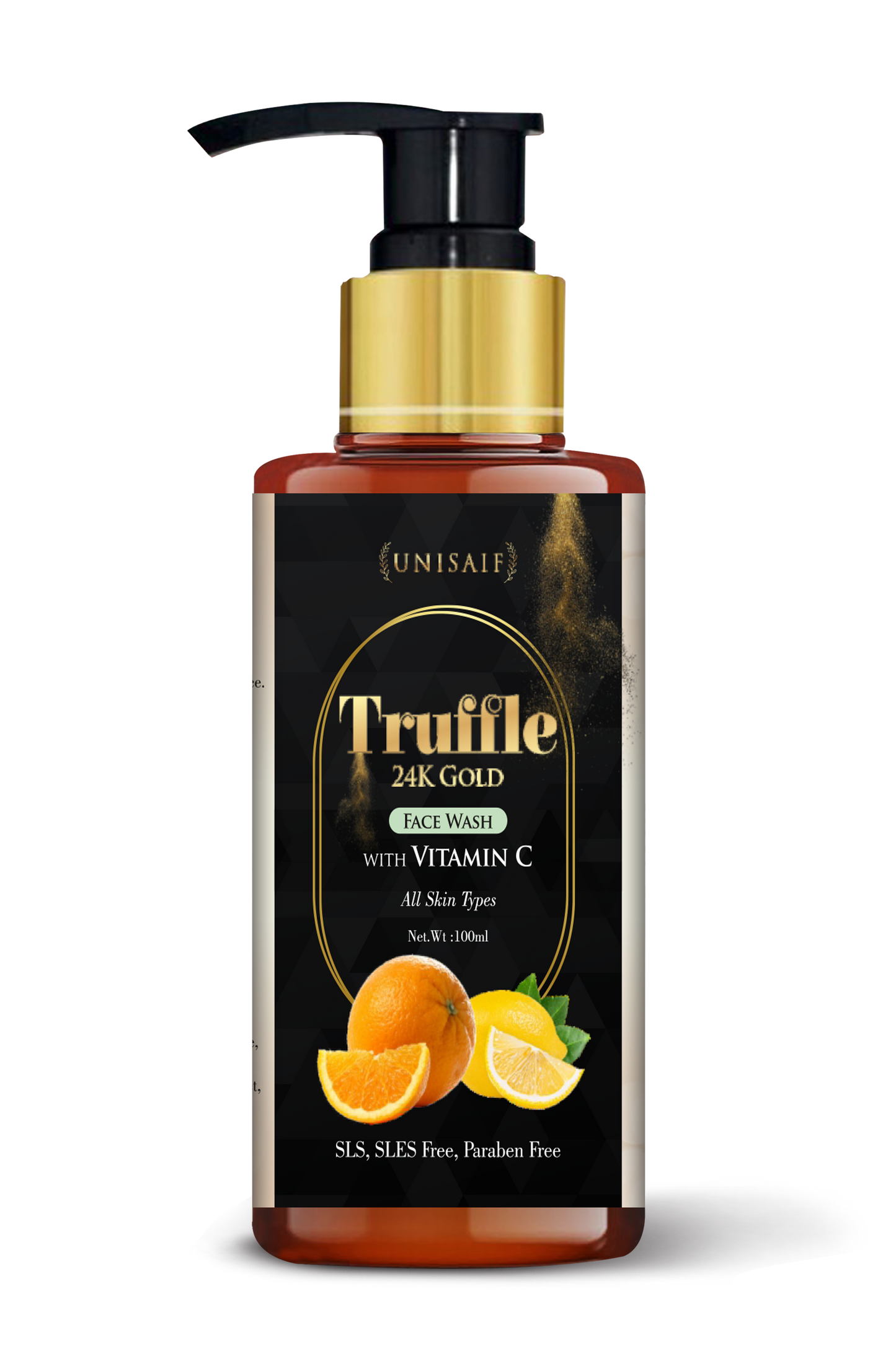 Truffle Vitamin C Organic Facewash (100ml) | Tan Removal| Even Skin Tone| Brightens Complexion