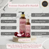 Argan Onion Organic Shampoo (200ml) For Extreme Hair Fall & Dandruff | Reduces Hair loss| Improves Shine| NO SULPHATE