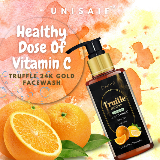 Truffle Vitamin C Organic Facewash (100ml) | Tan Removal| Even Skin Tone| Brightens Complexion