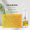 Vitamin C Organic Foaming Facewash (150ml) With Hyaluronic Acid |Brightening| Cleansing| Hydration| NO PARABEN| NO SULPHATE
